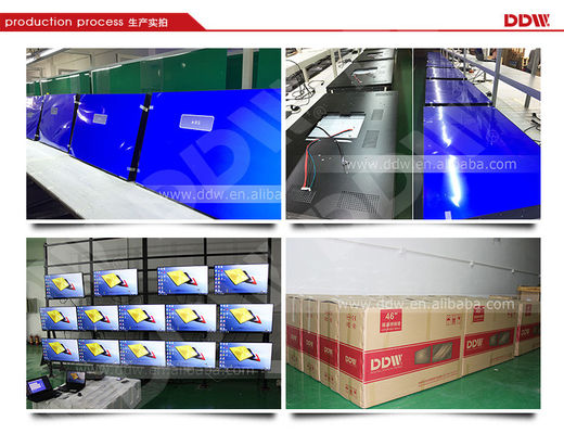 65“ boog Videomuur 500 Neten1080p Hoge Resolutie 3.5mm Snarrow-Vatting ddw-LW650HN11