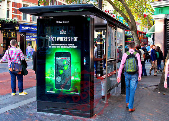 65 inch Tft type vloer staan puur buiten digitale signage waterdicht voor reclame