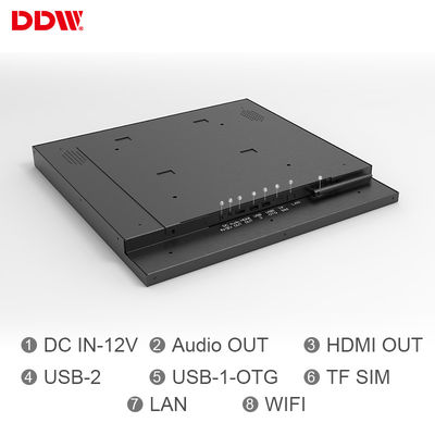 22 duim - hoge Lcd van het Definitie Vierkante Scherm Digitale Signage Adverterende Monitor voor Supermarkt