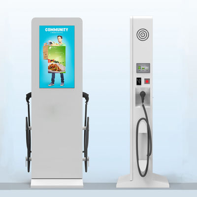 43 duim - hoge helderheidslcd van de de Vloertribune van de Module1500nits helderheid Digitale Signage Totem