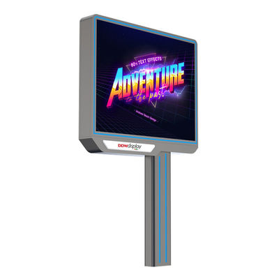 Full Color High-end design p6 staal waterdicht digitaal display buiten led billboards