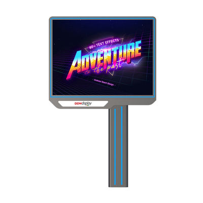 Full Color High-end design p6 staal waterdicht digitaal display buiten led billboards