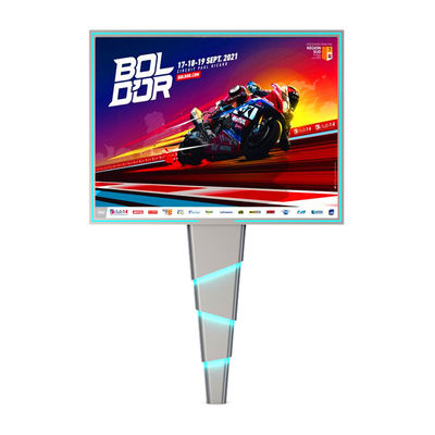 Custom high-end ontwerp 8000nits staal p6 waterdicht IP65 digitaal outdoor led billboard voor reclame