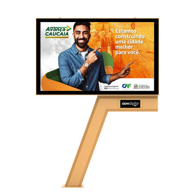High-end ontwerp 8000nits p6 Front IP65 staal led scherm waterdicht billboard buiten advertentie