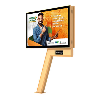 High-end ontwerp 8000nits p6 Front IP65 staal led scherm waterdicht billboard buiten advertentie