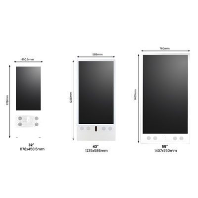 43 inch Outdoor Digital Signage Draagbaar en op batterij aangedreven voor effectieve reclameoplossingen