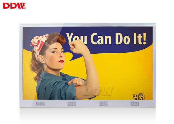 60 Duimlcd zette de Binnenmuur Digitale Signage Geavanceerde de Aanrakingstechnologie op van IRL