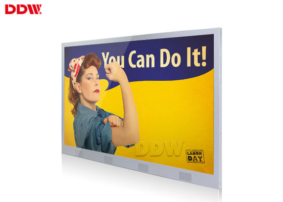 60 Duimlcd zette de Binnenmuur Digitale Signage Geavanceerde de Aanrakingstechnologie op van IRL