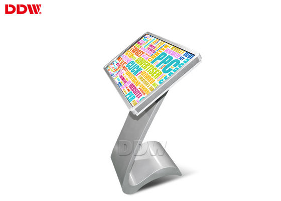 De geavanceerde het touche screen digitale signage van technologie van IRL capacitieve monitor interactieve kiosk toont Geen Lawaai ddw-AD4701TK