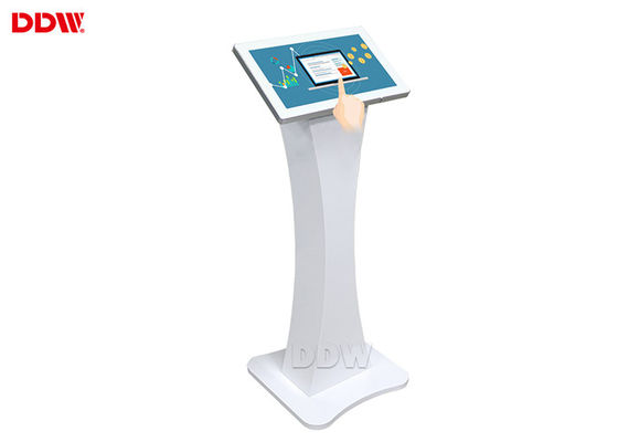 Fabrieks directe verkoop capacitieve multi de aanrakings androïde vloer die van de 19 duim kleine grootte digitale signage touch screenkiosk bevinden zich