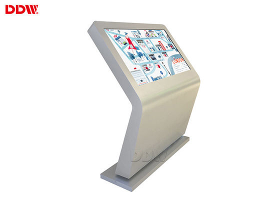 DDW paste 49 de tribunelcd van de duim500cd/m2 vloer touch screenkiosk voor winkelcentrum ddw-AD4901TK aan