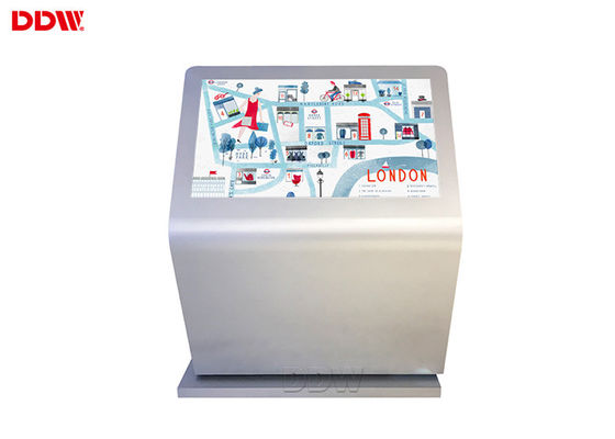 DDW paste 49 de tribunelcd van de duim500cd/m2 vloer touch screenkiosk voor winkelcentrum ddw-AD4901TK aan