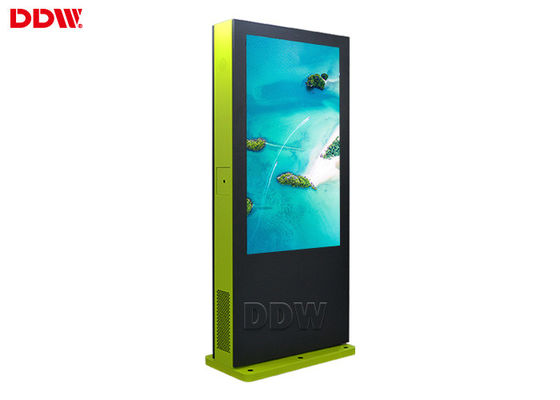 Originele Samsung 2500 Nits Outdoor LCD Totem Touch Screen Digitaal Signage Kiosk 55 inch