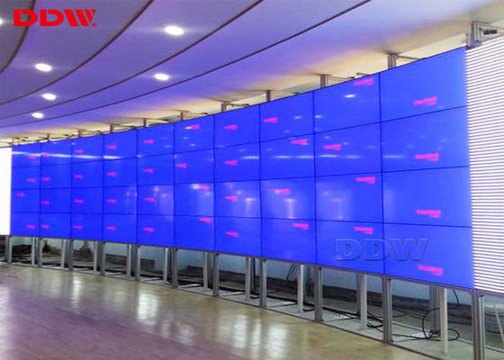 Gebogen videowall die vertoning, commerciële videomuur60hz Veelvoudige Taal ddw-LW460HN12 verbindt