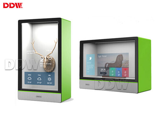 Ddw-ADTS8601 Transparante LCD Vertonings Digitale Signage 1500cd/m2 Helderheid voor Detailhandel