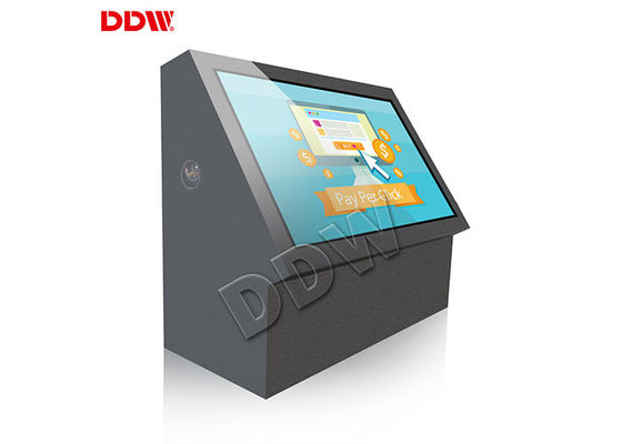 55 inch Buiten IP65 Waterdicht Floor Stand Touchscreen Kiosk Advertentie Scherm Android 6.1 OS DDW-ADO5501SN