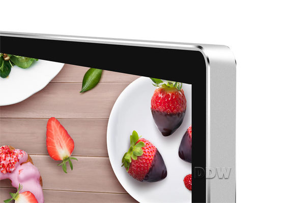 50“ grote Vrije Bevindende kiosk die Digitaal Signage formaattouch screen voor veiligheids controlerend centrum adverteren