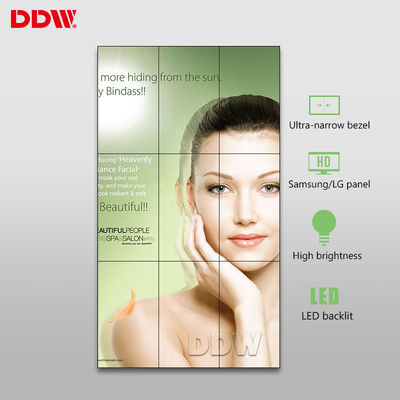 500nits de hoge Vertoningen van de Helderheids Grote Videomuur, de 55“ Schermen van TV van Videowall LCD