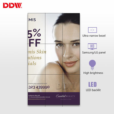 De commerciële 55 DDW LCD Videomuur van LG van het Muur Multischerm zette Antiglansoppervlakte op