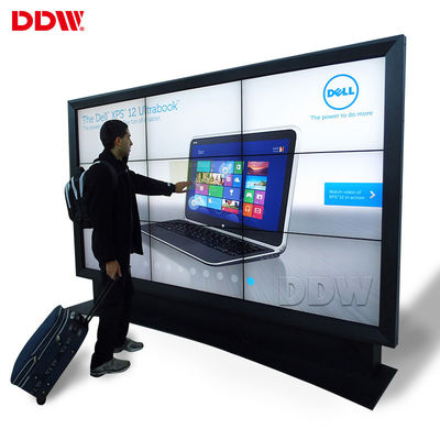 Interactieve het Touche screen Videomuur van Open Source 3,5 mm-TV van de de Functie Dunne Vatting van het Lasscherm