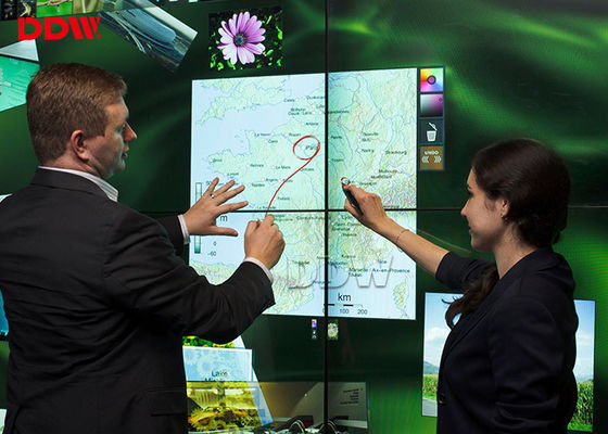 Videomuur 5.3mm van Open Source 3x2 van de de Functie de Dunne Vatting van het Lasscherm Vertoning van TV