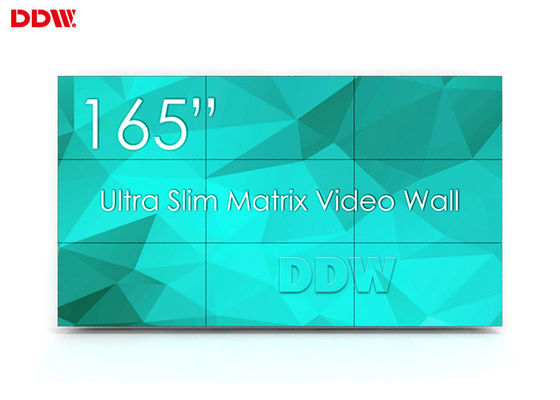 De aan de muur bevestigde Videomuur van 3x3, de Verticale Videomuur van 1080P UHD 49 Duim