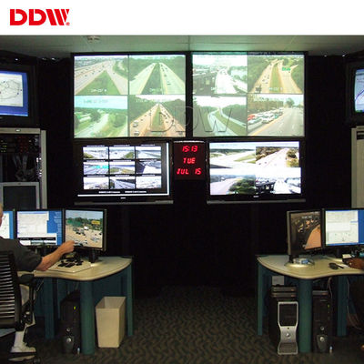 Videomuur 46 Duim 500 van camerakabeltelevisie de Hittedissipatie van de Netenhelderheid 819 maximum BTU/h