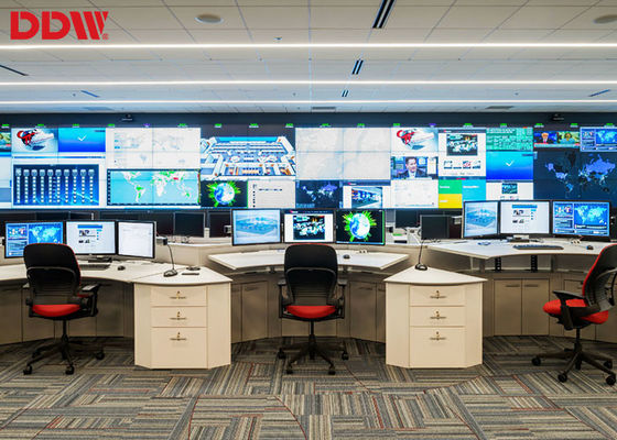 RS232 de Videomuur van de controlemonitor, Dunne Vattingslcd Videomuurvertoning