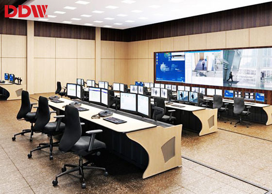 De muur zet de Verticale Videomuur van kabeltelevisie voor Conferentie en Vergaderzalen op