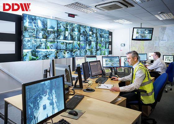 49 de“ Videomonitors van de Muurvertoning, de Hoge Videomuur van de Kleurengammaveiligheid