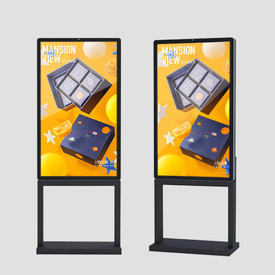 IP66 maak 3500 Neten3840x2160 Lcd Signage het Scherm waterdicht