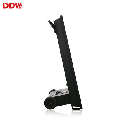43 inch Buiten draagbare op batterijen aangedreven kiosk Buiten LCD reclame digitale signage display screens