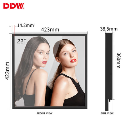 22inch vierkante het scherm digitale signage