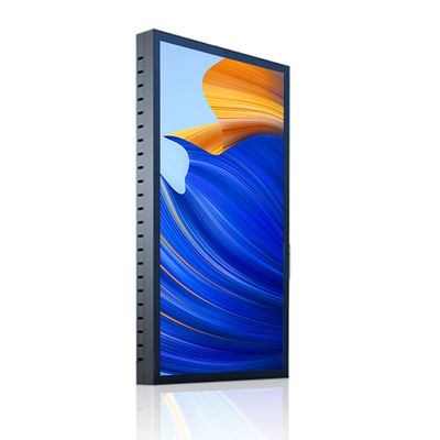 43 duim Openlucht zette Al aluminiummuur Hoge Helderheids Digitale Signage op