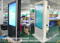 Big screen monitors 1.073G digital signage advertising DDW-AD6501SNO