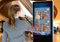 FHD lcd display large touchscreen kiosks , 65 inch finteractive information kiosk DDW-AD6501SNT