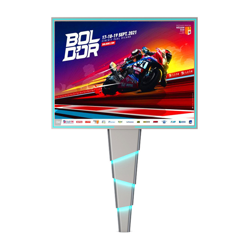 Custom high-end ontwerp 8000nits staal p6 waterdicht IP65 digitaal outdoor led billboard voor reclame