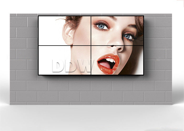 49 inch 1.8mm LCD video wall 2x2 super narrow bezel display for exhibition advertising DDW-LW490DUN-TJB1