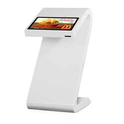 Binnen interactieve touchscreen wifivloer die PC-lcd van het kadertouche screen de kiosken van de digitale vertoningscomputer bevinden zich
