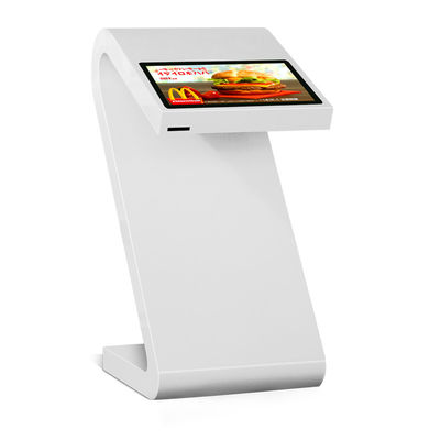 Binnen interactieve touchscreen wifivloer die PC-lcd van het kadertouche screen de kiosken van de digitale vertoningscomputer bevinden zich