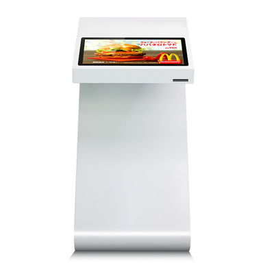 Binnen interactieve touchscreen wifivloer die PC-lcd van het kadertouche screen de kiosken van de digitale vertoningscomputer bevinden zich