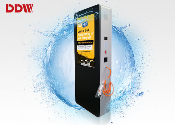 Signage van de 65 Duim openluchtiso9001 Aangepaste Kleur Slimme Digitale Lastenstapel voor Energie - Auto 2500nits ddw-AD6501S