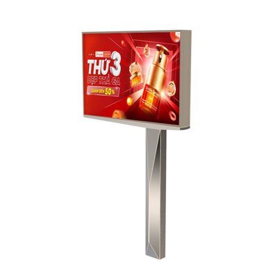 Gemakkelijk te installeren staal digitaal display led scherm buiten P 6 reclame borden