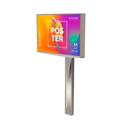 Op maat gemaakte IP65 waterdichte p6 staal buiten led digitale billboard advertentieborden