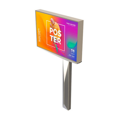 Op maat gemaakte IP65 waterdichte p6 staal buiten led digitale billboard advertentieborden