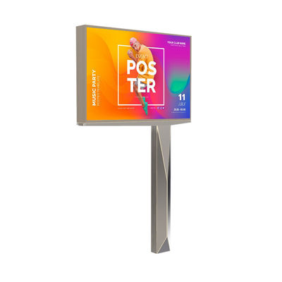 Op maat gemaakte IP65 waterdichte p6 staal buiten led digitale billboard advertentieborden