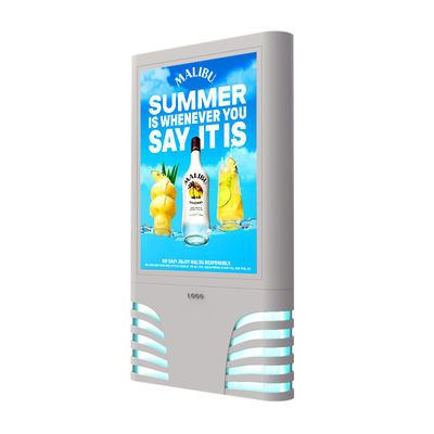 Eenvoudige installatie waterdicht p4 p5 p6 p8 p10 8000nits aluminium sectie buiten led digitale signage