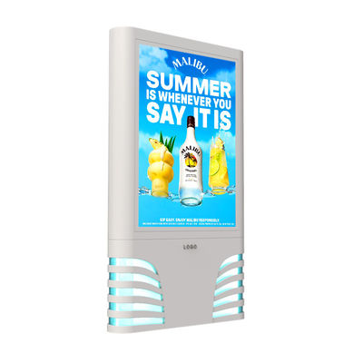 Eenvoudige installatie waterdicht p4 p5 p6 p8 p10 8000nits aluminium sectie buiten led digitale signage