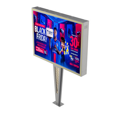 Custom high-end ontwerp p6 8000nits staal waterdicht IP65 digitaal outdoor led billboard voor reclame