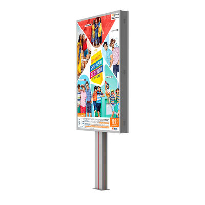Hoogwaardig ontwerp 8000nits waterdicht IP65 p6 staal outdoor led billboard voor reclame